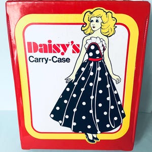 Vintage 1970s Daisy Mary Quant Carry Case with Hangers