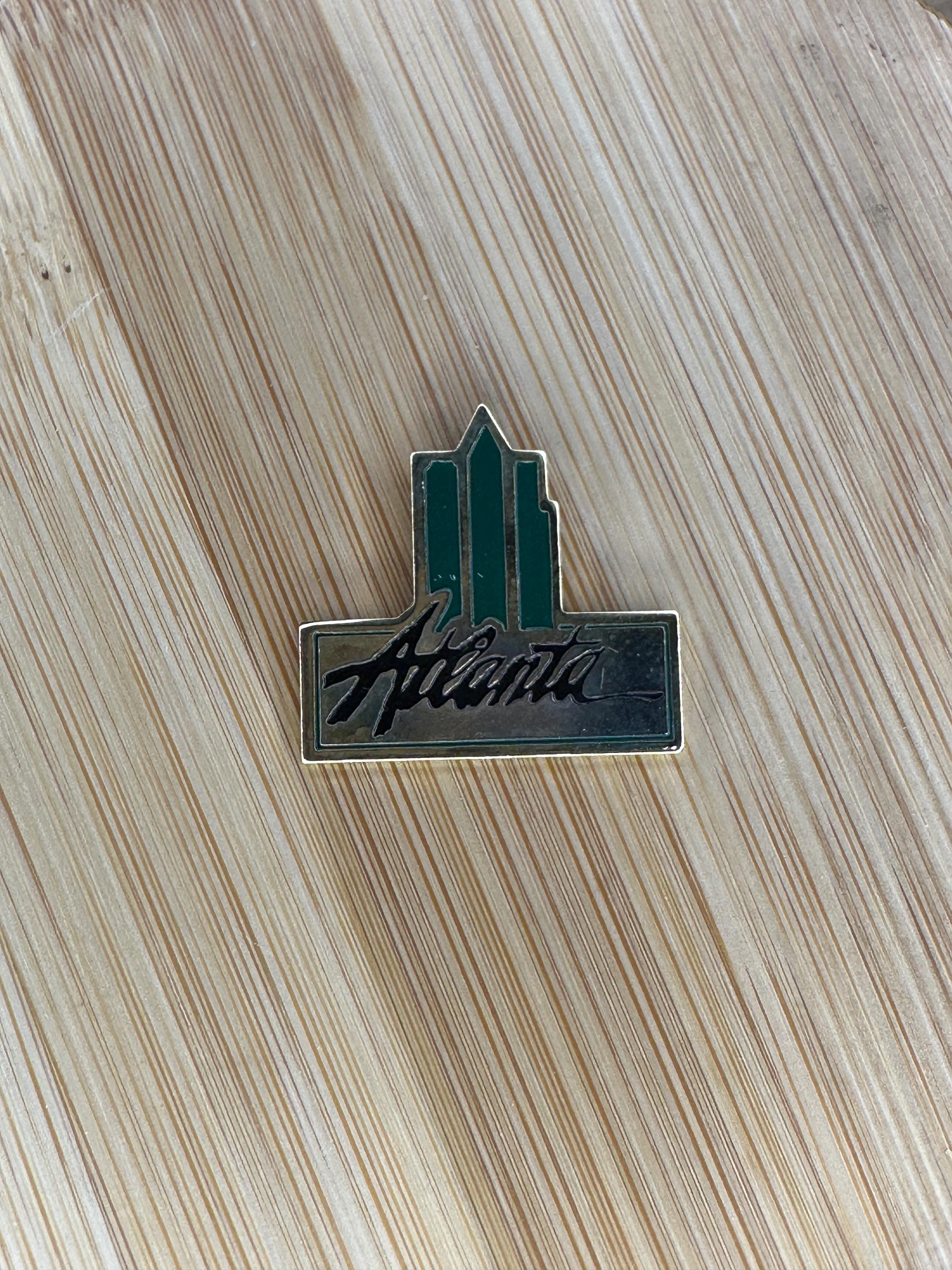 Vintage Atlanta Pin - Downtown Atlanta - Georgia - Etsy