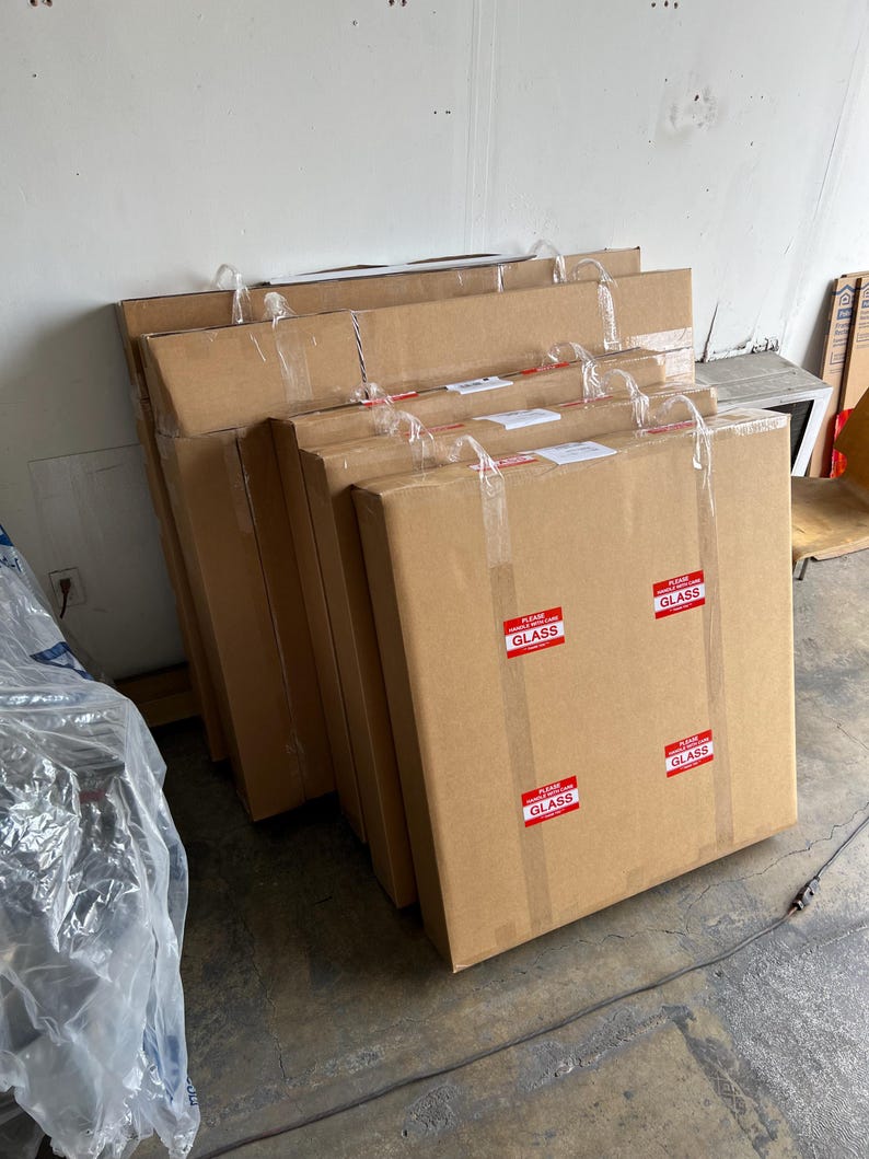 Metal Bracket Mirror-Industrial Bathroom Decor-Steel Entryway Accessory-Bedroom Mirror image 9