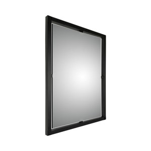 Contemporary Floating Mirror Bathroom Vanity Entryway/Foyer Decor image 3