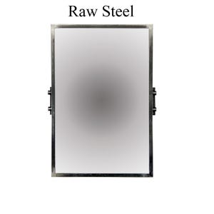 May include: A silver-colored metal picture frame with a smooth, reflective surface. The frame has a simple, rectangular design with rounded corners.