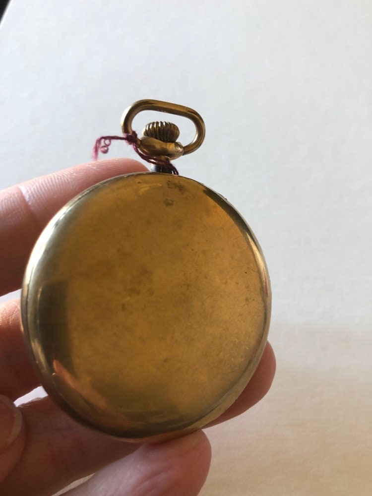 Ingersoll Reliance Pocket Watch Etsy