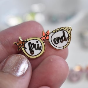 Woody/Jessie Glasses Enamel Pin