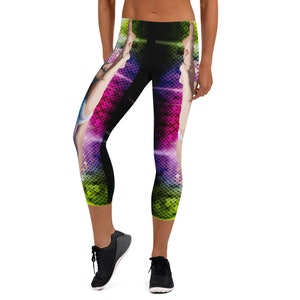 Leggings Capri de dança de pole position