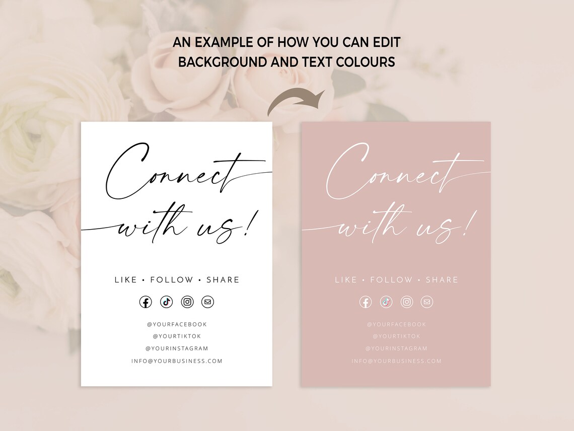 Minimal Pricing Sheet, Price List Template, Editable Price Sheet ...