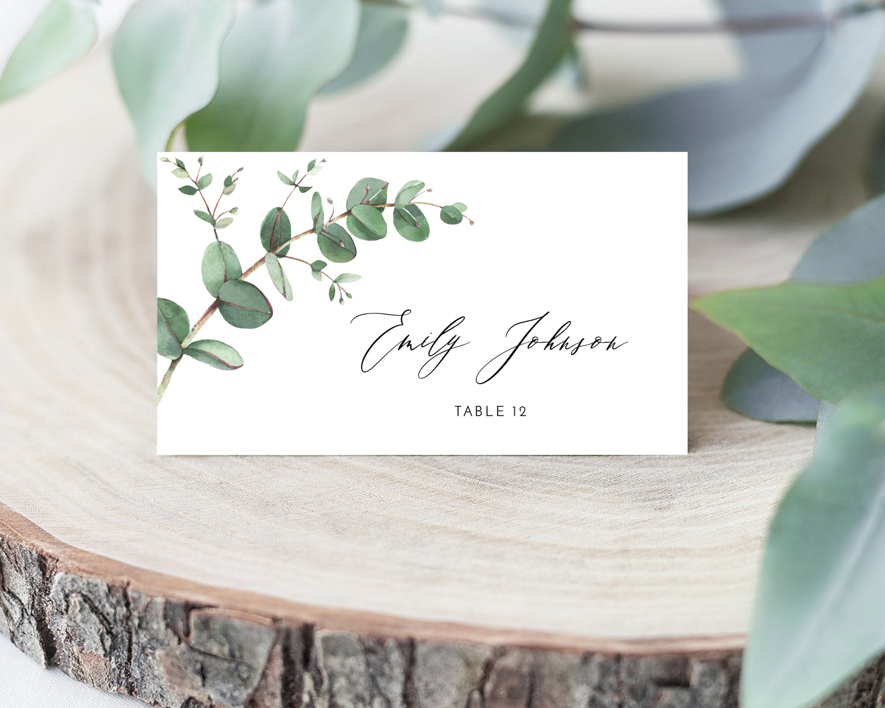 eucalyptus-wedding-place-card-editable-template-green-leaves-etsy