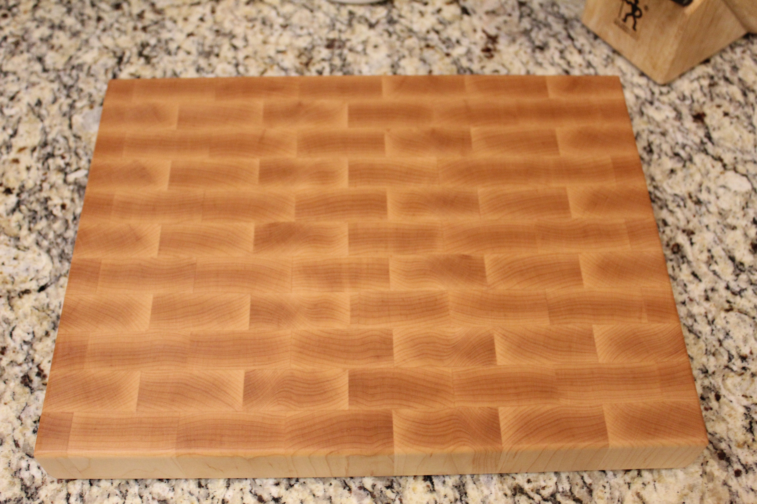 Tabla de corte de grano de extremo de madera de arce | Etsy