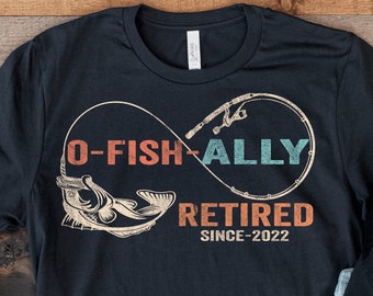 Retired Grandpa Fishing Gift, Fish Shirt for Grandpa, Mens Fishing Tshirt, Fathers Day Gift Fathers Day Shirt, Fishing Fisherman Gifts