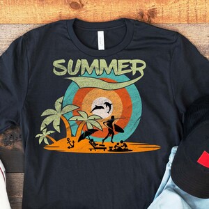 summer shirt,Retro Summer Shirt, Vacation Shirt, Beach Shirt, Summer Vibe Shirt, Beach Vacation Shirt, Sea Shirt,here comes the sun shirt