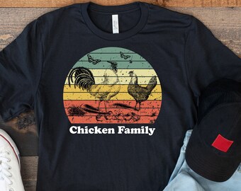 Kycklingbonde-tröja, kycklingdam-t-shirt, söt kyckling-t-shirt, fräck t-shirt för kvinnor, kycklingmamma-presenter, rolig kyckling-t-shirt, ägg