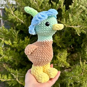 Virkat fågelmönster med amigurumi: Gås, Duva, Gräsand (PDF-mönster) bild 4