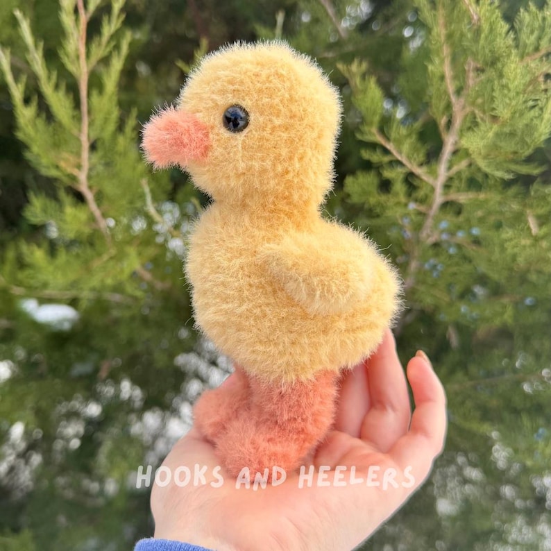 Virkat fågelmönster med amigurumi: Gås, Duva, Gräsand (PDF-mönster) bild 5