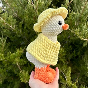 Virkat fågelmönster med amigurumi: Gås, Duva, Gräsand (PDF-mönster) bild 2