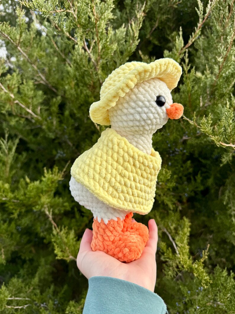 Virkat fågelmönster med amigurumi: Gås, Duva, Gräsand (PDF-mönster) bild 2