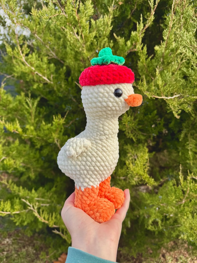 Virkat fågelmönster med amigurumi: Gås, Duva, Gräsand (PDF-mönster) bild 3