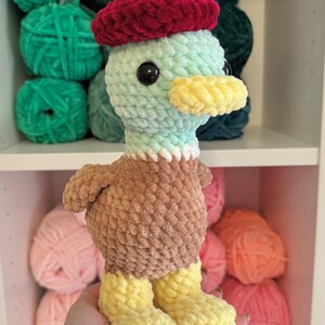Virkat fågelmönster med amigurumi: Gås, Duva, Gräsand (PDF-mönster) bild 7
