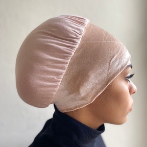 Versatile No-Slip Hijab Tichel Turban Snood Underscarf Chemo Cap Volumizer Hair Loss ( Hijab Tichel Snood Chemo Turban)