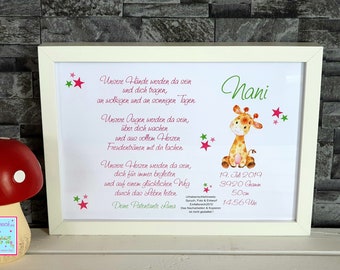 Patenkind Gedicht Etsy