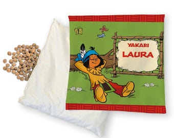 Yakari - Kirschkernkissen "ruht in der Natur" - Mit Namen personalisierbar