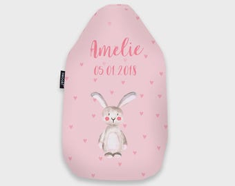 Wärmflasche - Hase - Mit Namen personalisierbar