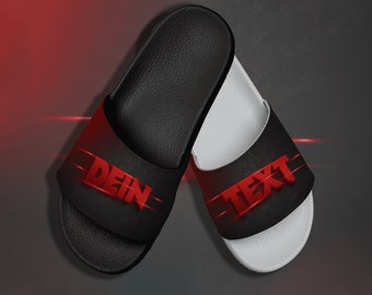 Badelatsche mit Flash Design