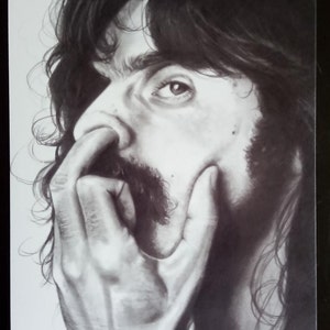 Frank Zappa Bird Print