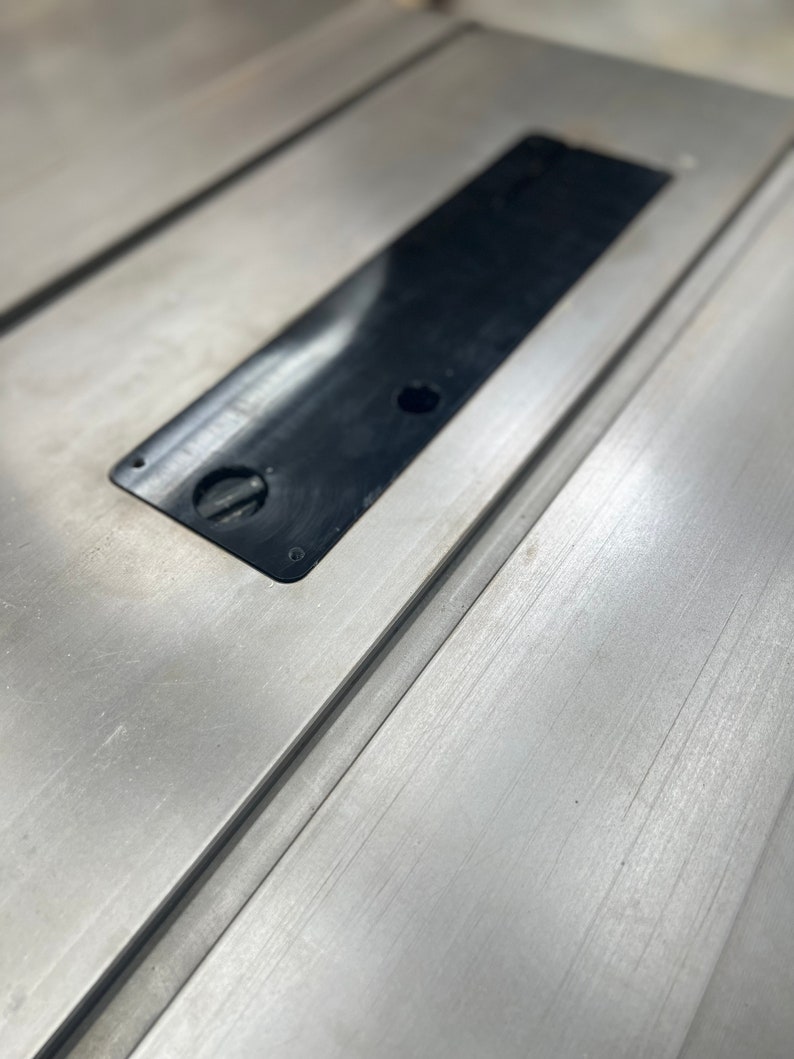 Grizzly G0869 and G0870 Jobsite Table Saw Zero Clearance Insert Etsy