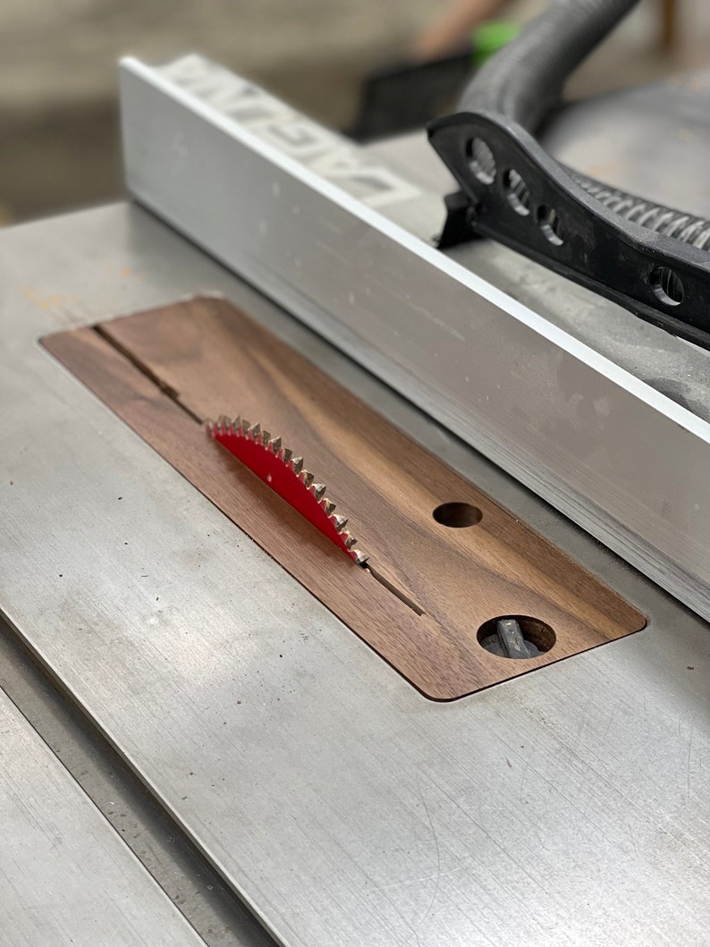 Grizzly G0869 and G0870 Jobsite Table Saw Zero Clearance Insert Etsy