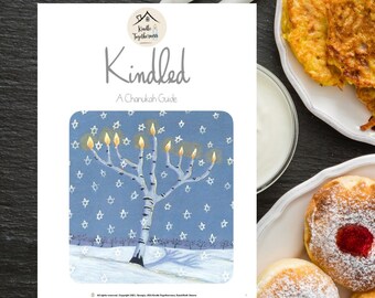 Kindled - A Chanukah Guide, Messianic Chanukah, Hanukkah Guide, Charlotte Mason Inspired, Family Guide, Jewish Holiday Guide, Hanukkah