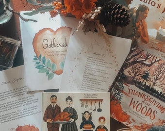 Gathered - A Thanksgiving Guide, Thanksgiving Guide, Charlotte Mason, Family Study, Thanksgiving Resource, Thanksgiving Study, Thanksgiving