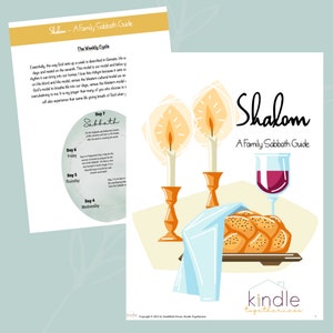 Shalom Sabbath Guide for Messianic Families (PDF Download)