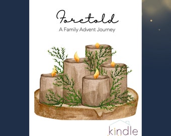 Foretold A Family Advent Guide, Advent, Christmas, Christmas Guide, Christmas Learning, Family Advent, Charlotte Mason, Homeschool