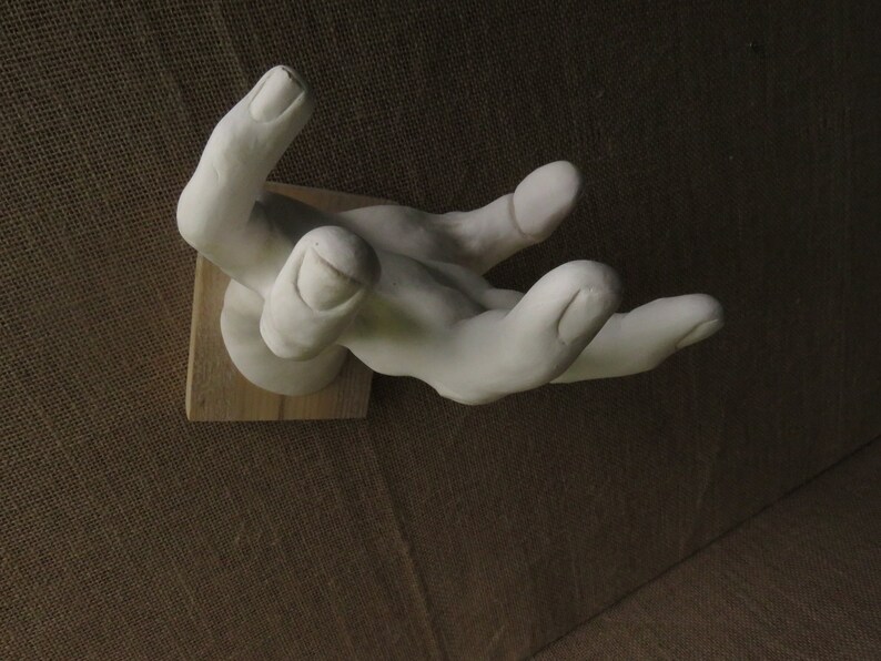 Wallmounted Hand Etsy