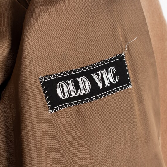 Men's Old Vic Beige Cashmere Coat Vintage Preppy … - image 9