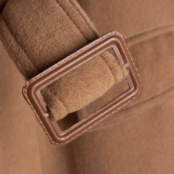 Men's Old Vic Beige Cashmere Coat Vintage Preppy … - image 8