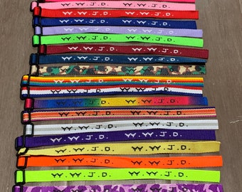 wwjd bracelet etsy