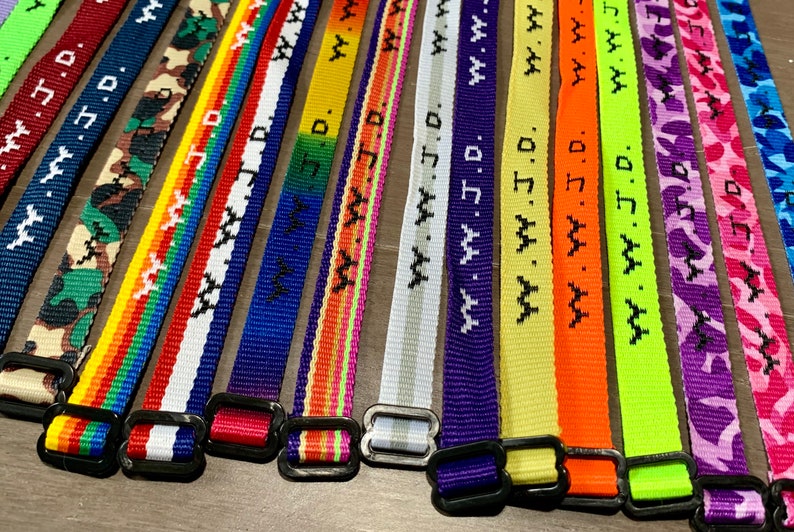 50 WWJD What Would Jesus Do Woven Bracelets Wristbands New Colors Bulk Lot Christian Religious Jewelry Genuine Quality Seller Prayer Bands image 6