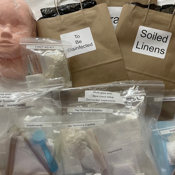 Esthetician State Board Kit Etsy