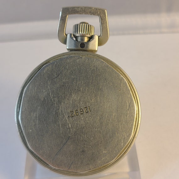 Antique very rare railroad pocket watch, Elgine T… - image 1