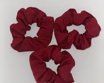 scrunchies, scrunchies red, scrunchie hair accessory, hair accessory, ponytail holder, hair scrunchie, gift for her, hair tie, hair elastic