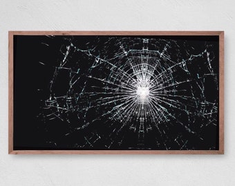 Broken Tv Screen | Etsy