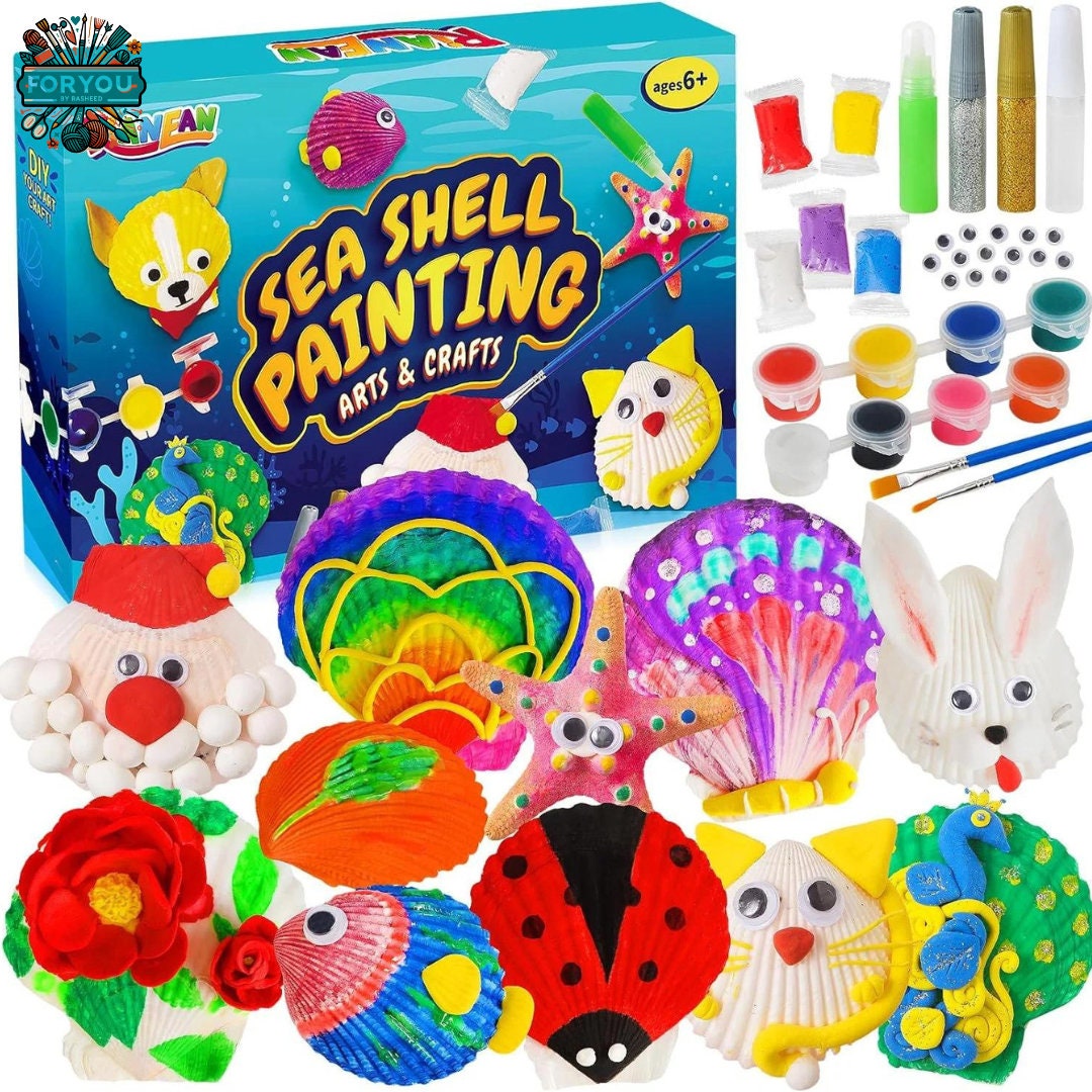 Sumind 16 Sets Toddlers Craft Kit for Preschoolers Kindergarten Elementary  Animal Educational Arts and Craft Sticker Learning Easy Christmas Crafts