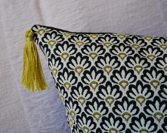 Indian flower cushion cover