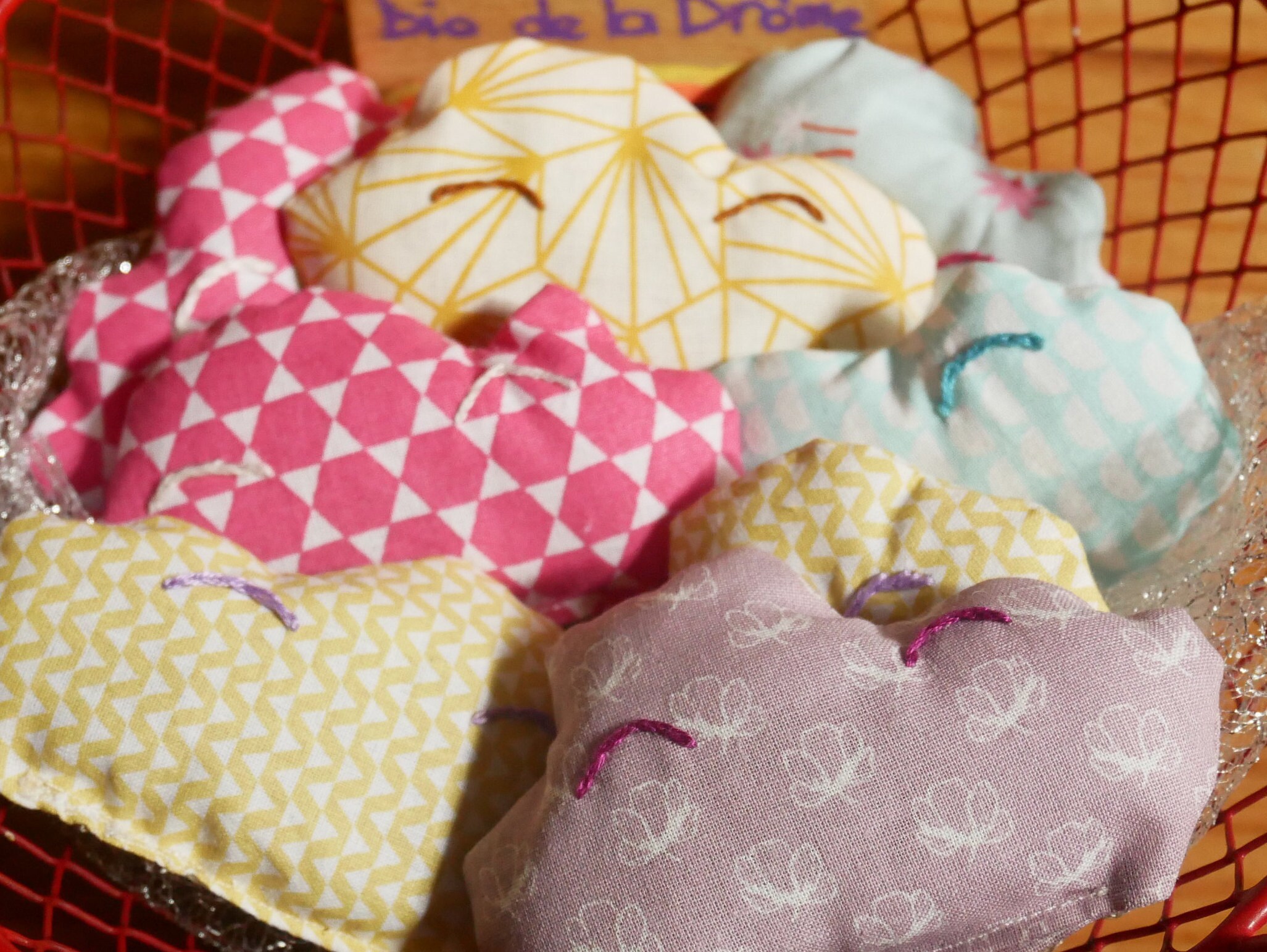 Petit Nuage de Lavande Bio, Sachet Parfumé, Déco, Doudou, Relax