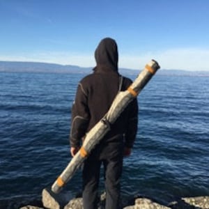 Housse personnalisée de bâtons d'armes d'Aïkido