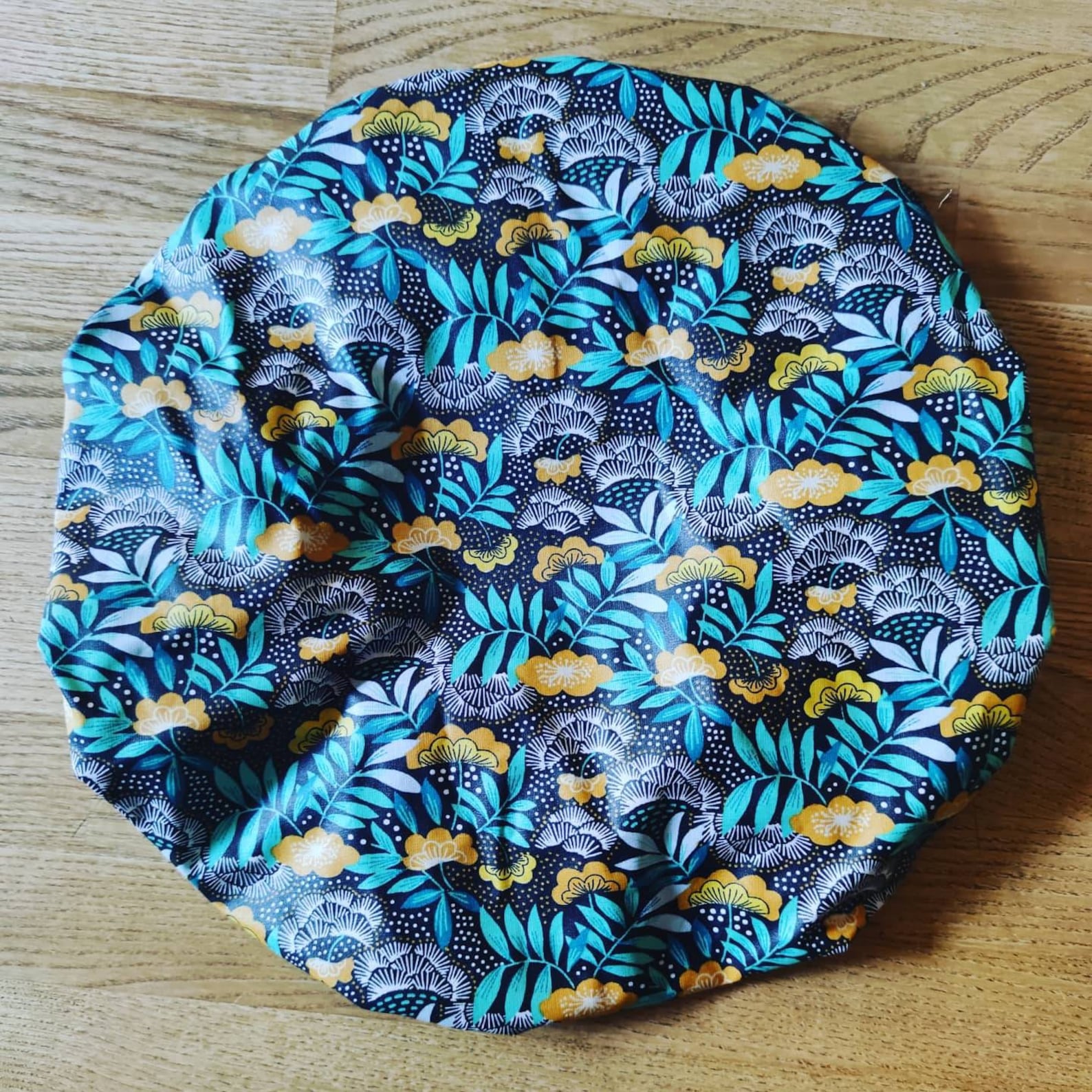 Bonnet De Bain Enfant Daleweo - PU Imperméable, Motif Poisson, Bleu, Pour 4 à 10 Ans