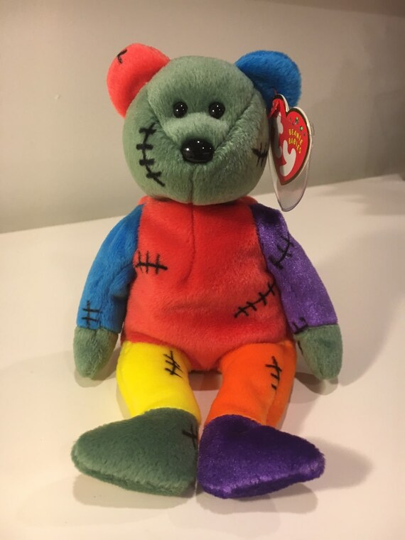 frankenteddy beanie baby