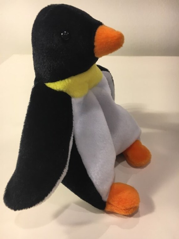 ty beanie babies waddles penguin