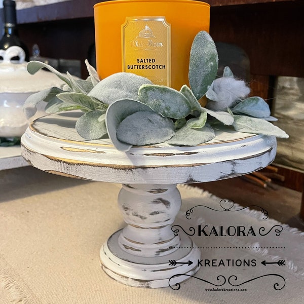 Farmhouse Pedestal Etsy