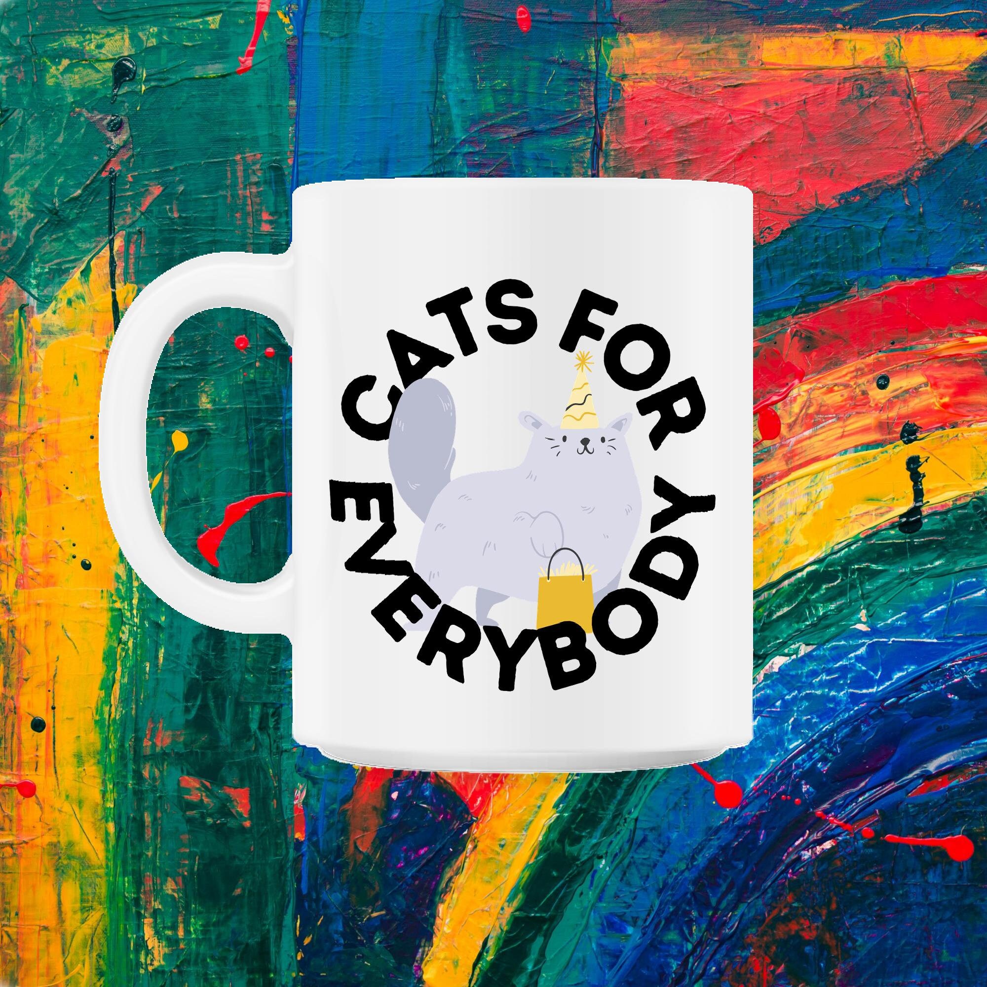 Chats Pour Tout Le Monde Chat Festif Portant Des Cadeaux Cadeau de Noël Amusant Les Propriétaires Ch